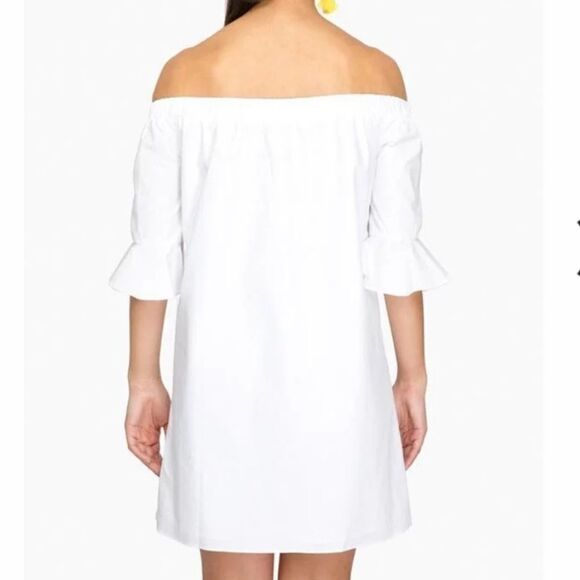 Sugarlips White Eden Off the Shoulder Dress Size Extra Small - Picture 9 of 9